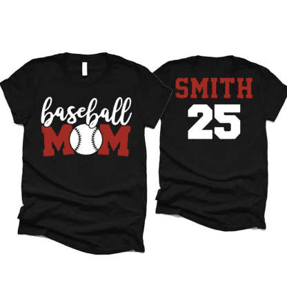 Personalized Baseball/Softball/Football Mom Shirt