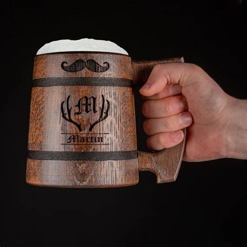 Persinalized engraved beer mugs