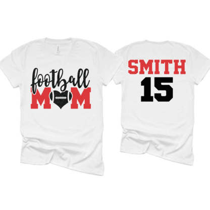 Personalized Baseball/Softball/Football Mom Shirt