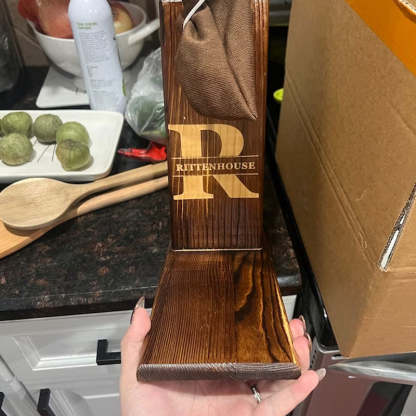 Personalized Wooden Whiskey Dispenser, Custom Gift For Dad, Fountain, Home Bar