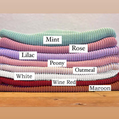 HAND EMBROIDERED SWEATERS | Baby Name Keepsake