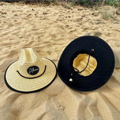 Personalized Family Beach Hat, Toddler-adult Summer Holiday Gifts