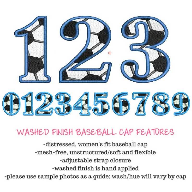 Women's Soccer number hat, Personalized Soccer Team Hat, Soccer Mom hat