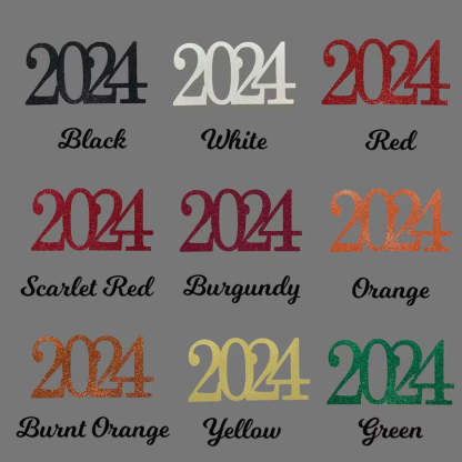 Graduation Centerpiece Sticks 2024 Graduation 4pcs Cake Topper