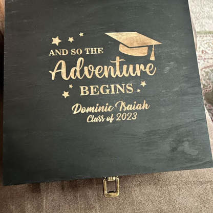 Graduation Memory Box, Personalized Gift Box, Graduation Gift Ideas