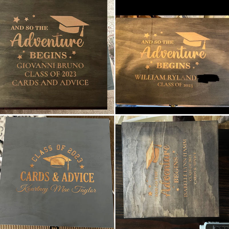 Graduation Memory Box, Personalized Gift Box, Graduation Gift Ideas