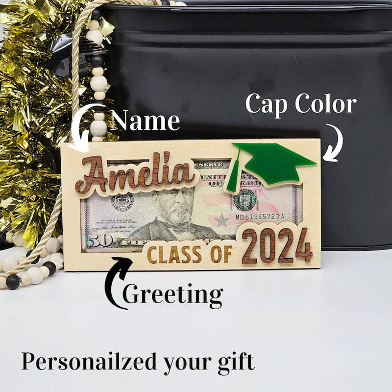 Graduation Money Holder Class of 2024 Gift High School Graduation