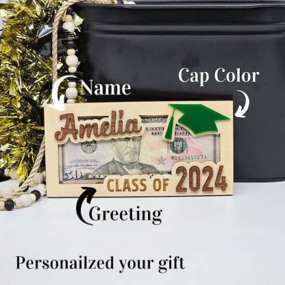 Graduation Money Holder Class of 2024 Gift High School Graduation