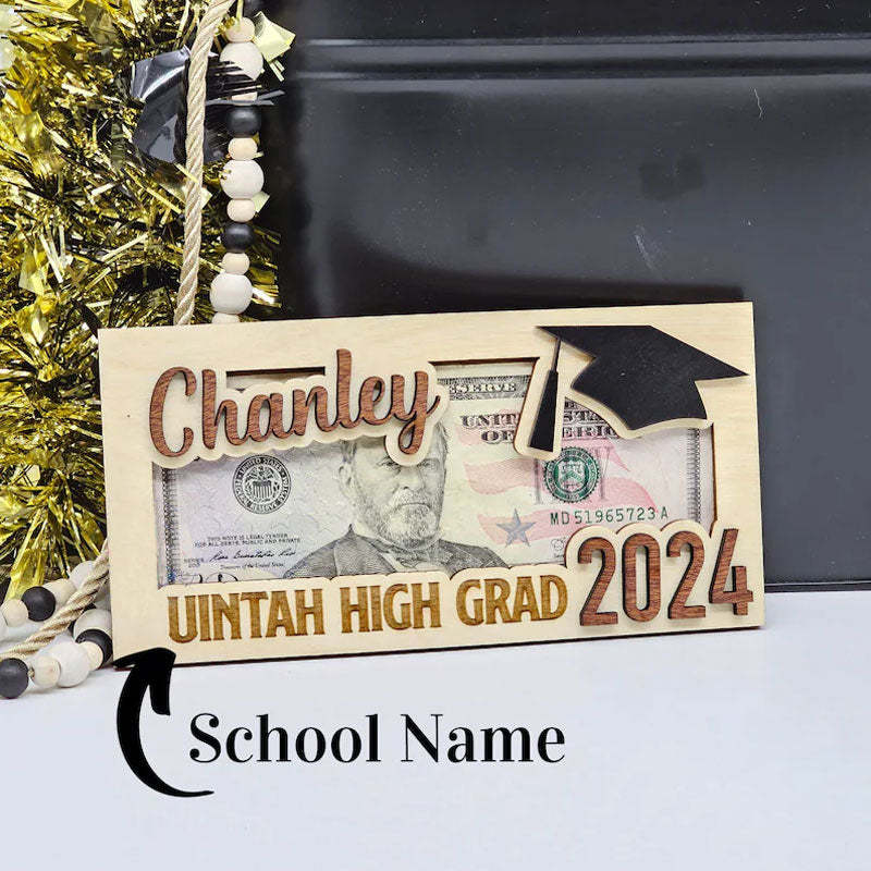 Graduation Money Holder Class of 2024 Gift High School Graduation