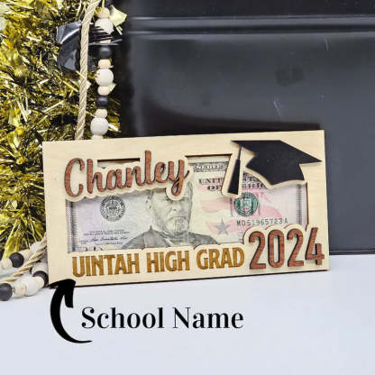 Graduation Money Holder Class of 2024 Gift High School Graduation