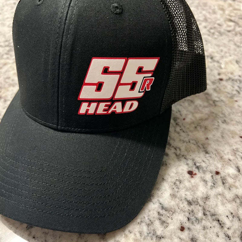 Custom Racing Hats , Race Name and Number Hat , Racing Logo Hat