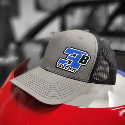 Custom Racing Hats , Race Name and Number Hat , Racing Logo Hat