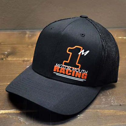 Custom Racing Hats , Race Name and Number Hat , Racing Logo Hat