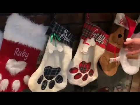 Personalized Pet Stocking Christmas Gift