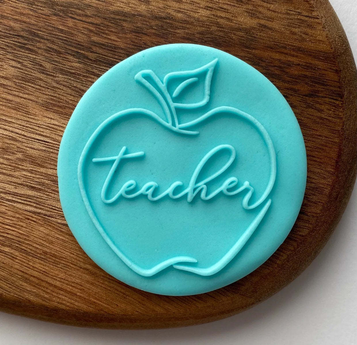 Teacher Cookie Stamp, Appreciation Gift, End of Term Treats, Xmas Gift