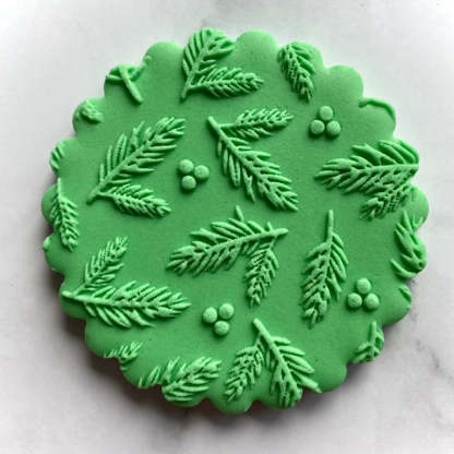 Christmas Cookie Stamp, Biscuit Icing Cupcake Decorating, Merry Christmas Embosser Stamp