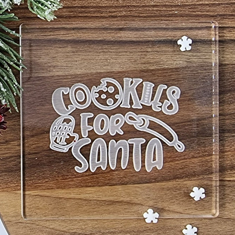 Christmas Embosser Fondant Stamp, Cake Decoration
