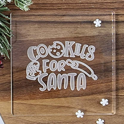 Christmas Embosser Fondant Stamp, Cake Decoration