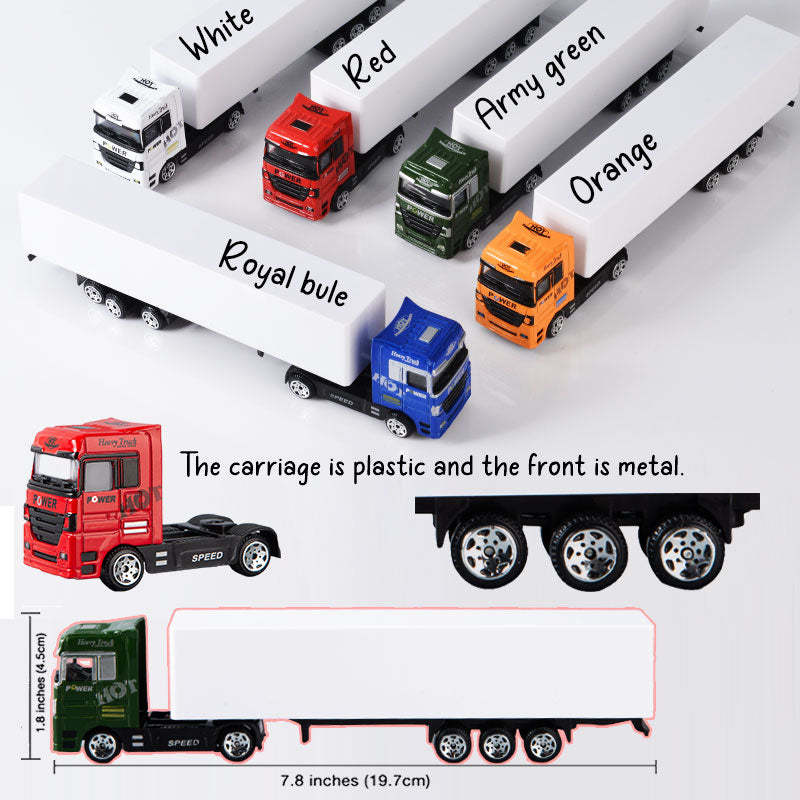 Personalized Toy Truck Customized with Your Child's Name on The Side of the Truck: Birthday, Back to School, Any Event for Children