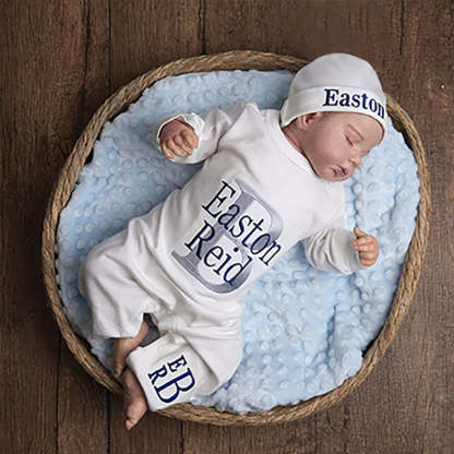 Personalized Sleeper Baby Coming Home Outfit