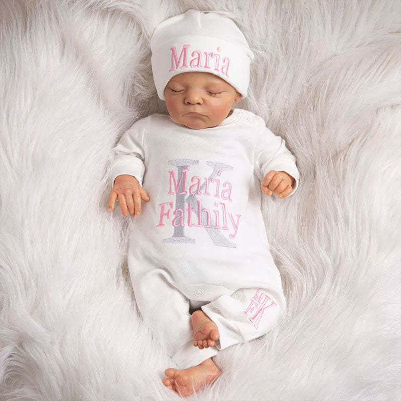 Personalized Sleeper Baby Coming Home Outfit