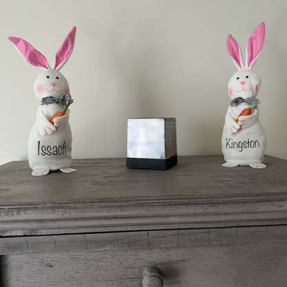 Personalized Beanie Bunny Toy Spring Decor Easter Decor