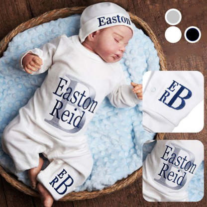 Personalized Sleeper Baby Coming Home Outfit