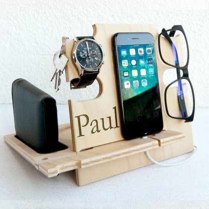 Gift for Men Docking Station It keeps all personal items organized