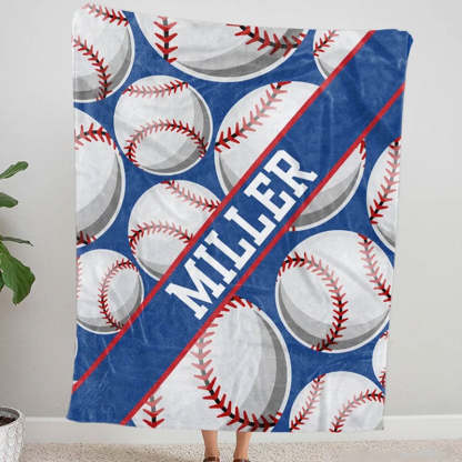 Personalized Multi Sport Ball Blanket