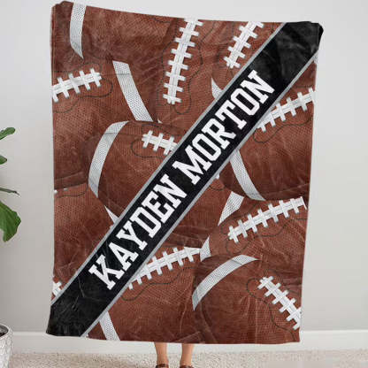 Personalized Multi Sport Ball Blanket