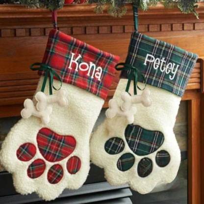 Personalized Pet Stocking Christmas Gift