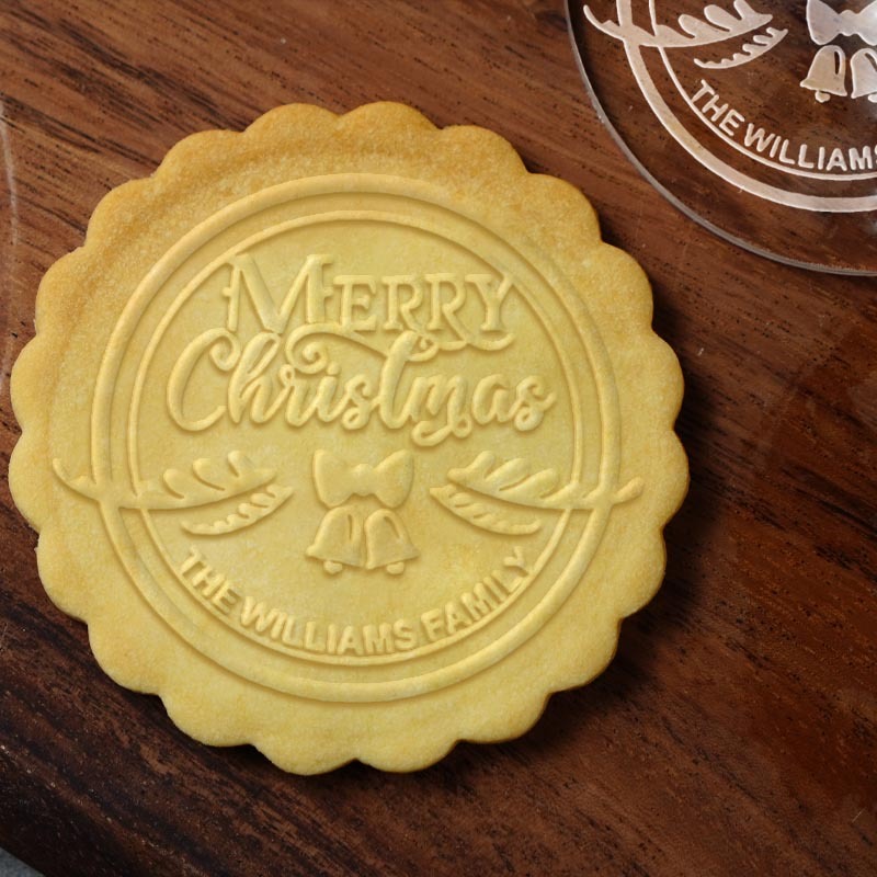 Personalized Family Name Sign Cookie Stamp Family Party Cookie