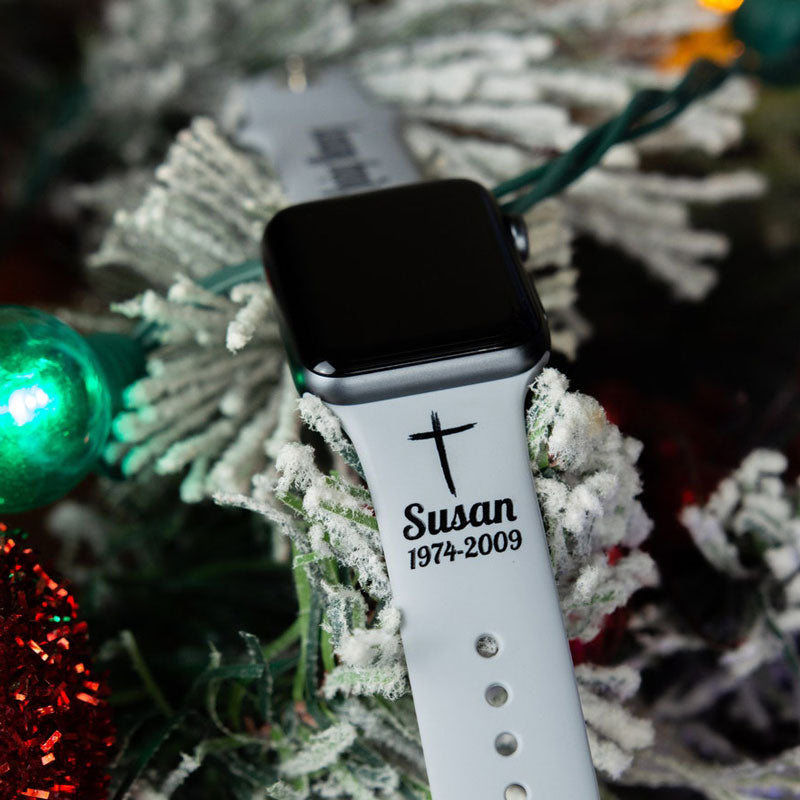 Remembrance Engraved Watch Band for Apple