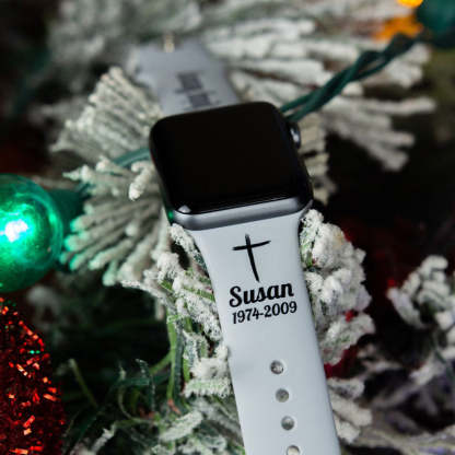 Remembrance Engraved Watch Band for Apple