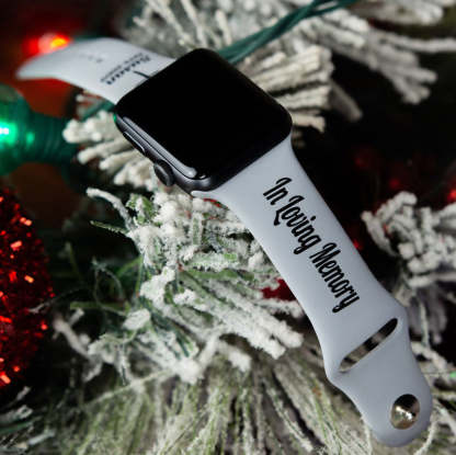 Remembrance Engraved Watch Band for Apple