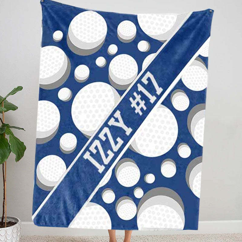 Personalized Multi Sport Ball Blanket