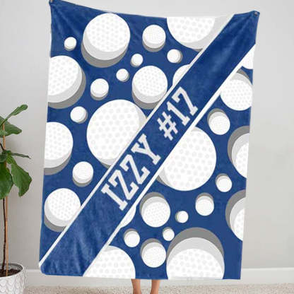 Personalized Multi Sport Ball Blanket