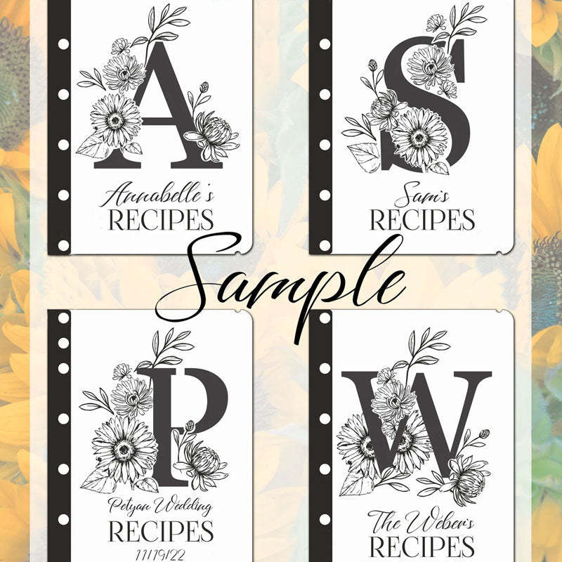 Custom Recipe Book, Family Heirloom Cookbook, Christmas Gift, Xmas gift for mum, Wooden Binder