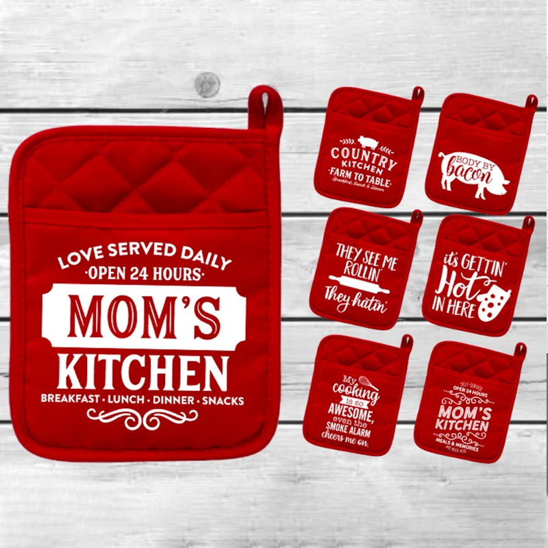 Funny Potholders, Christmas Gift Mom, Housewarming Gift, Mother's Day Gift