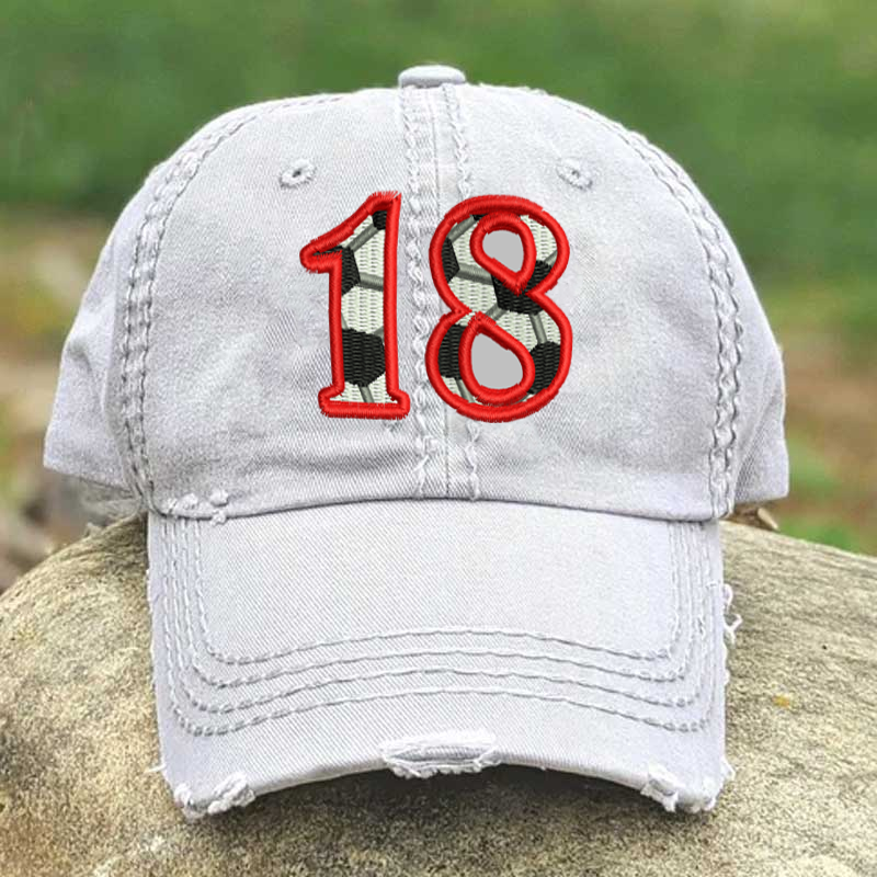 Women's Soccer number hat, Personalized Soccer Team Hat, Soccer Mom hat