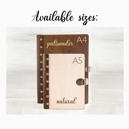 Personalized Recipe Journal, Blank Recipe Book, Custom Gifts for Mother