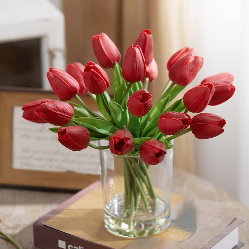 ✨This Week's Special Price $3.98💥Outdoor Artificial Tulip Flowers 1 bundles（7pcs）