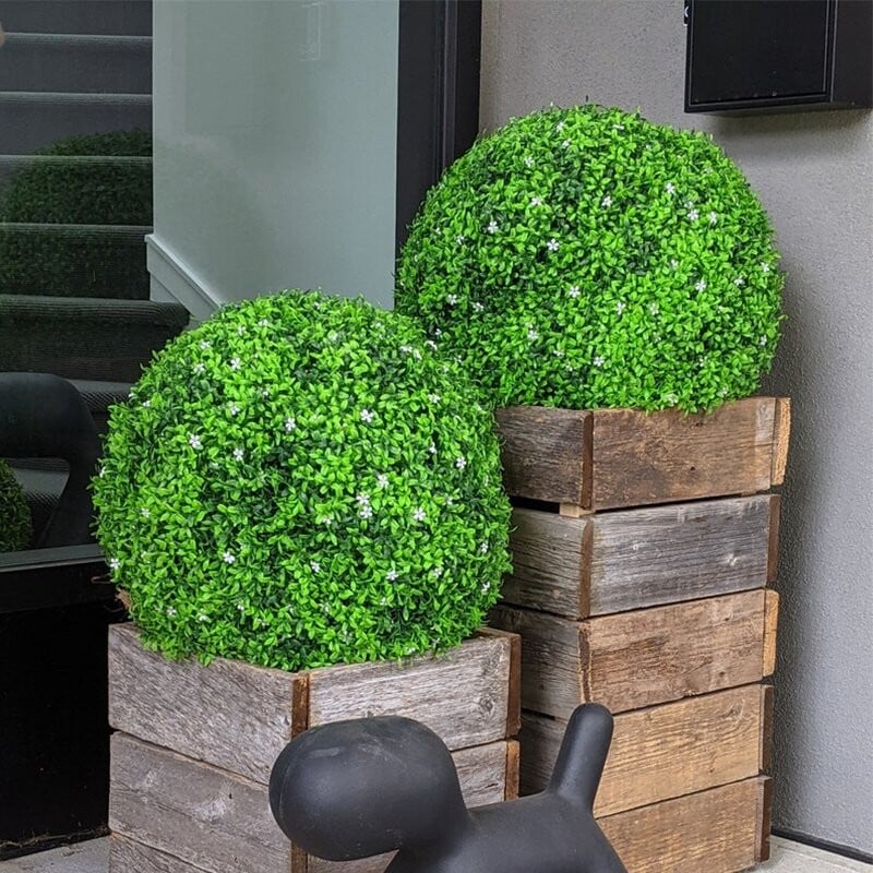 🎊Artificial Plant Topiary Ball🔥