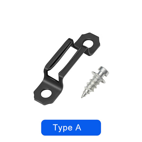 Invisible Screws Connector Fasteners Bracket with Snap-on Screw