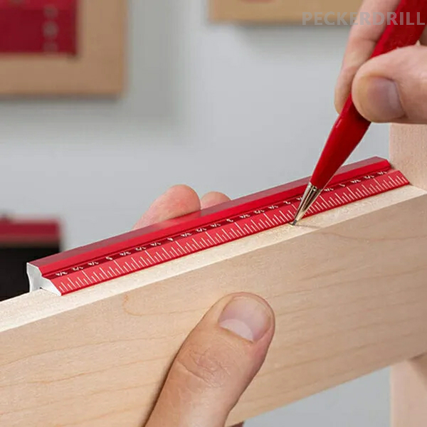 TrekDrill Edge Rule for Woodworking