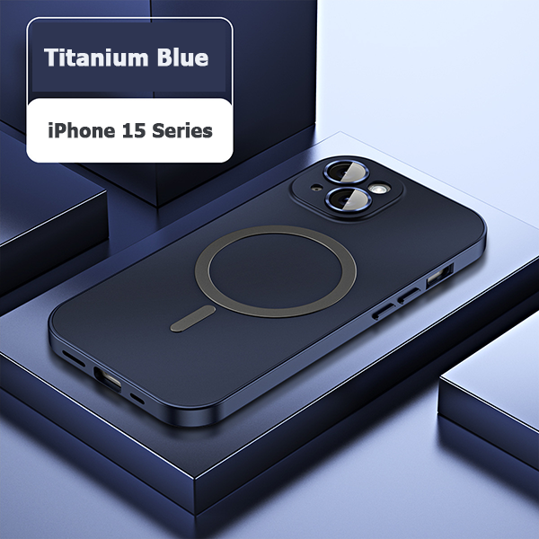 Titanium Metal Original Color Phone Case