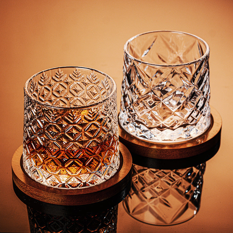360° Spinning Top Glass - A Truly Unique Whisky Glass(BUY MORE SAVE MORE)