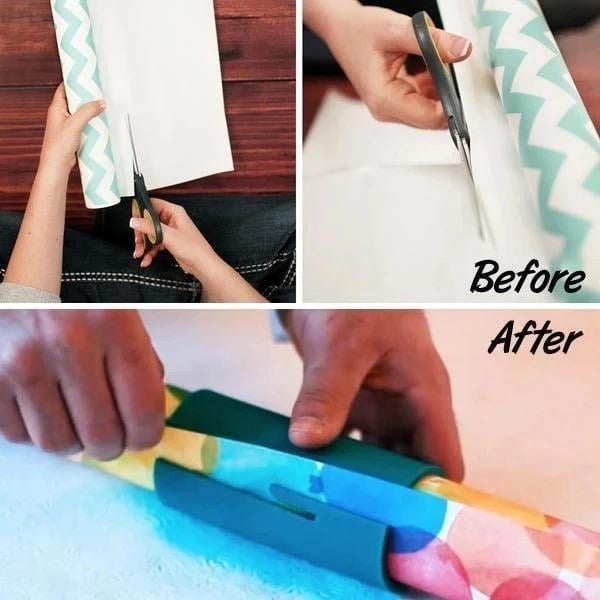 🔥Last Day 50% OFF🎄Sliding Wrapping Paper Cutter
