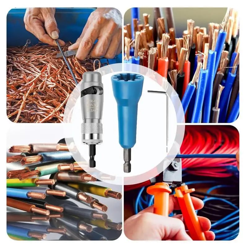 🎄Christmas Flash Sale-50% OFF-WiringPro Wire Stripping Tool & Wire Twister