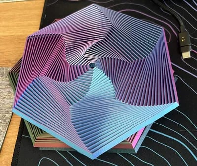🔥Last Day 50% OFF⚡Fractal Fidget Hexagon-Buy 2 Get 1 Free